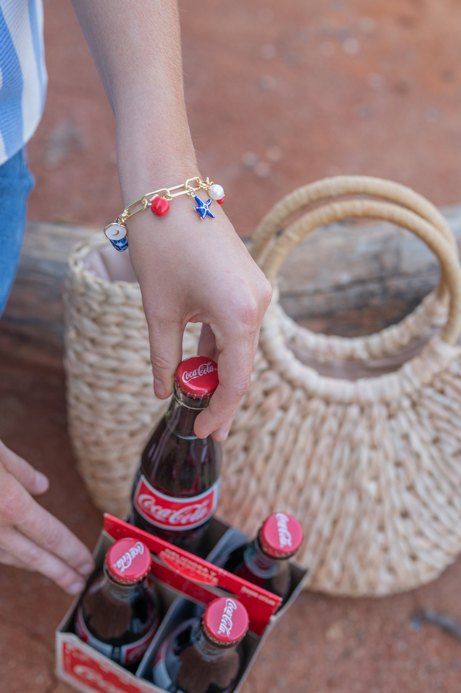 Large Paperclip Chain Bracelet