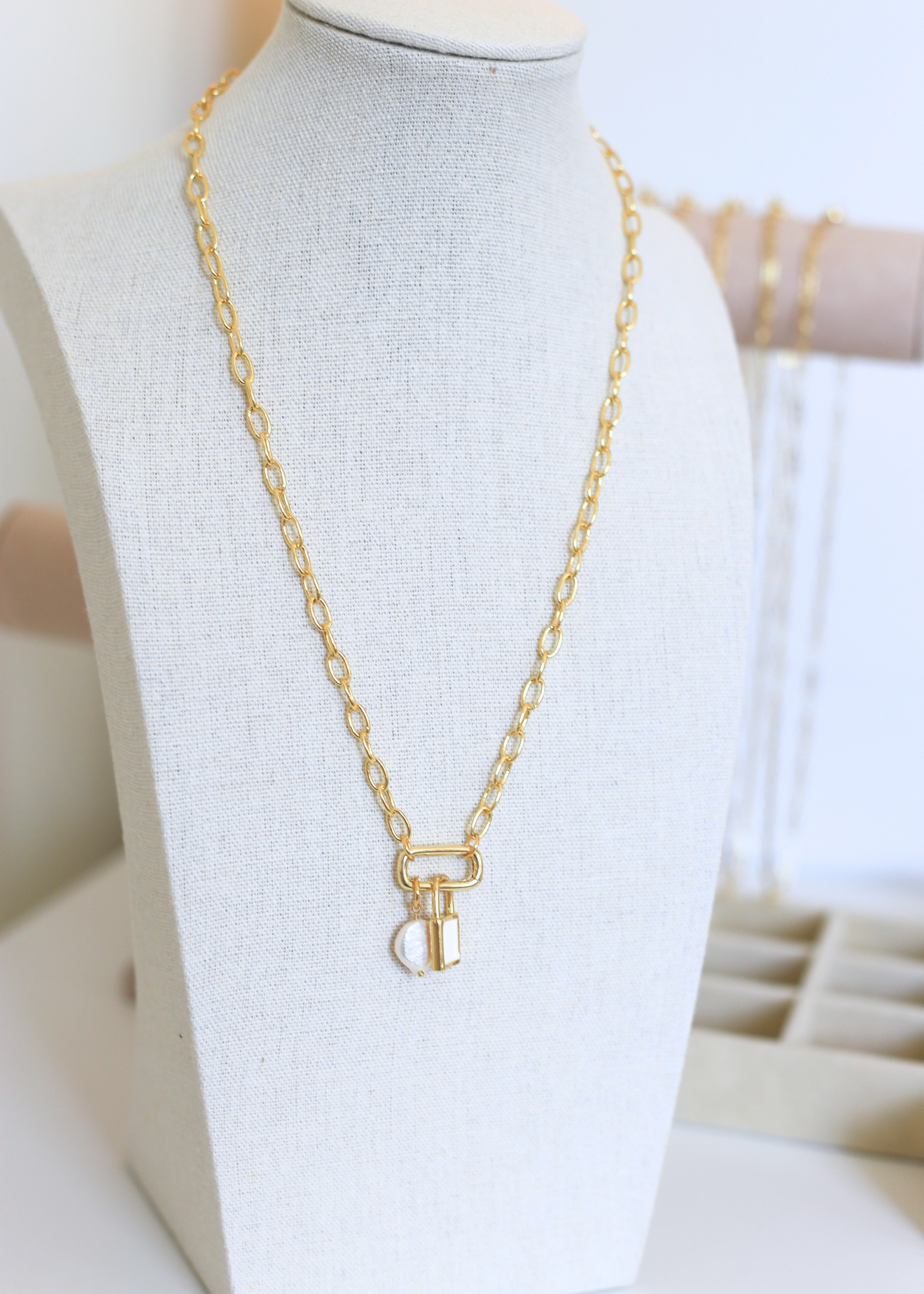 Carabiner Custom Charm Necklace