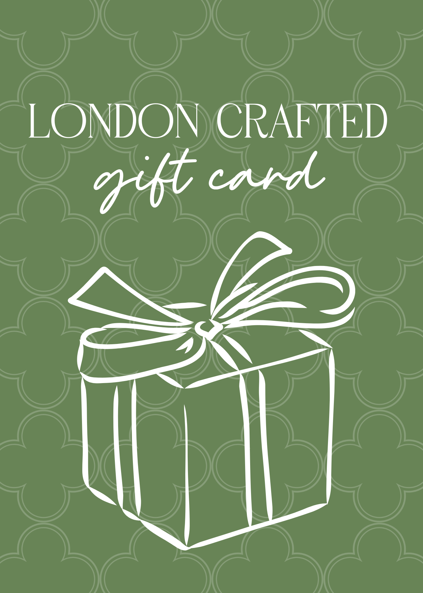 London Crafted Gift Card