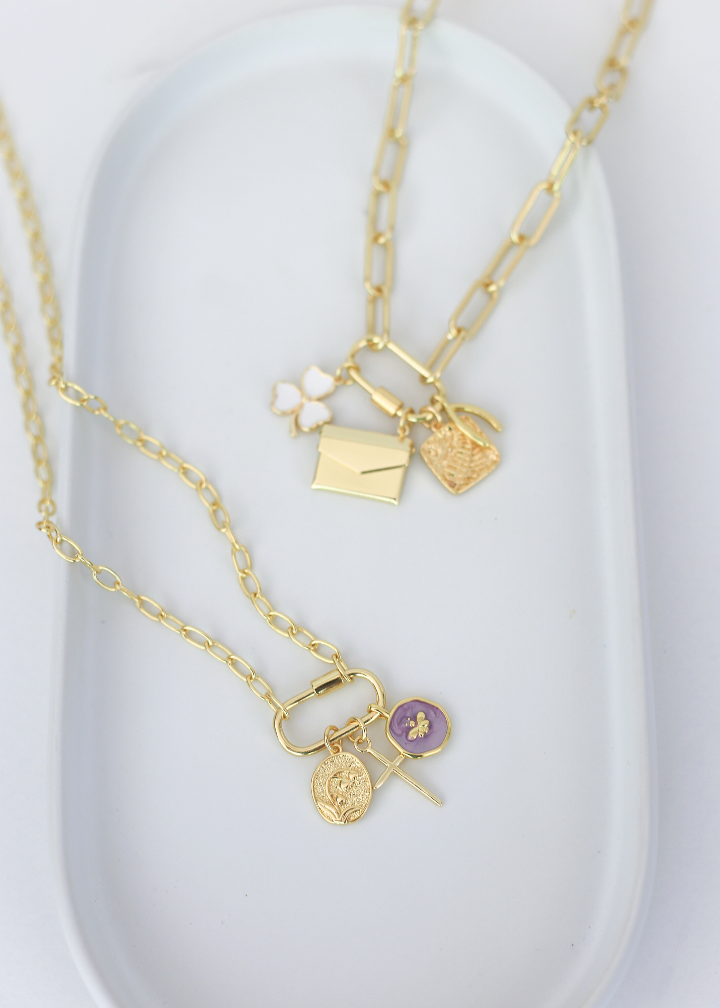 Carabiner Custom Charm Necklace