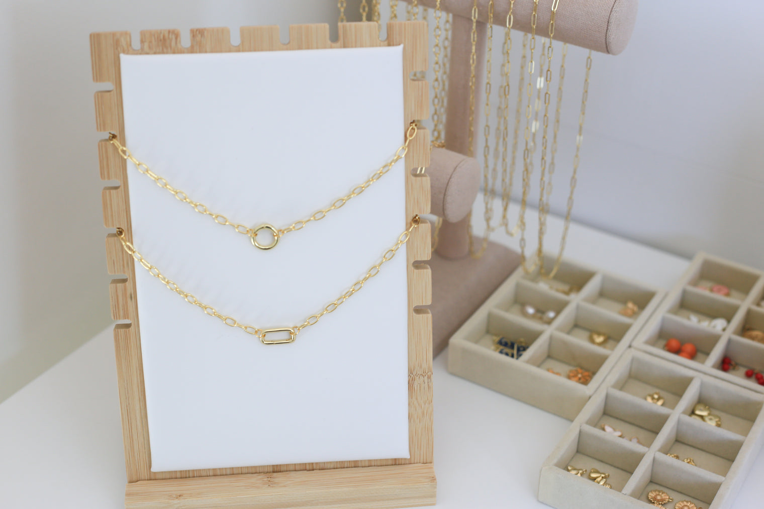 Carabiner Custom Charm Necklace