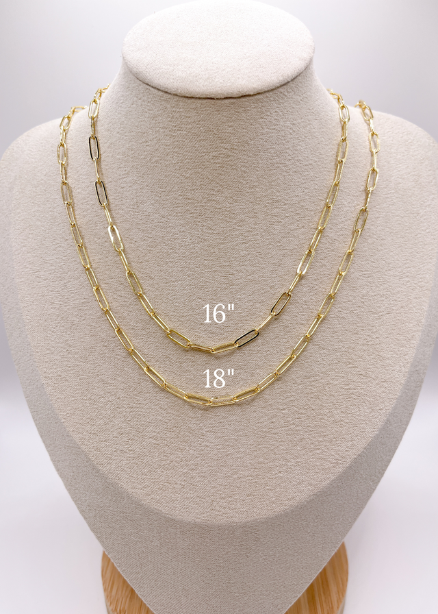 Paperclip Chain Necklace