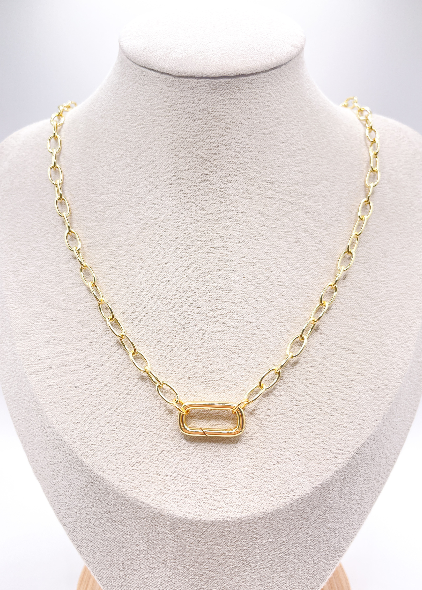 Carabiner Custom Charm Necklace