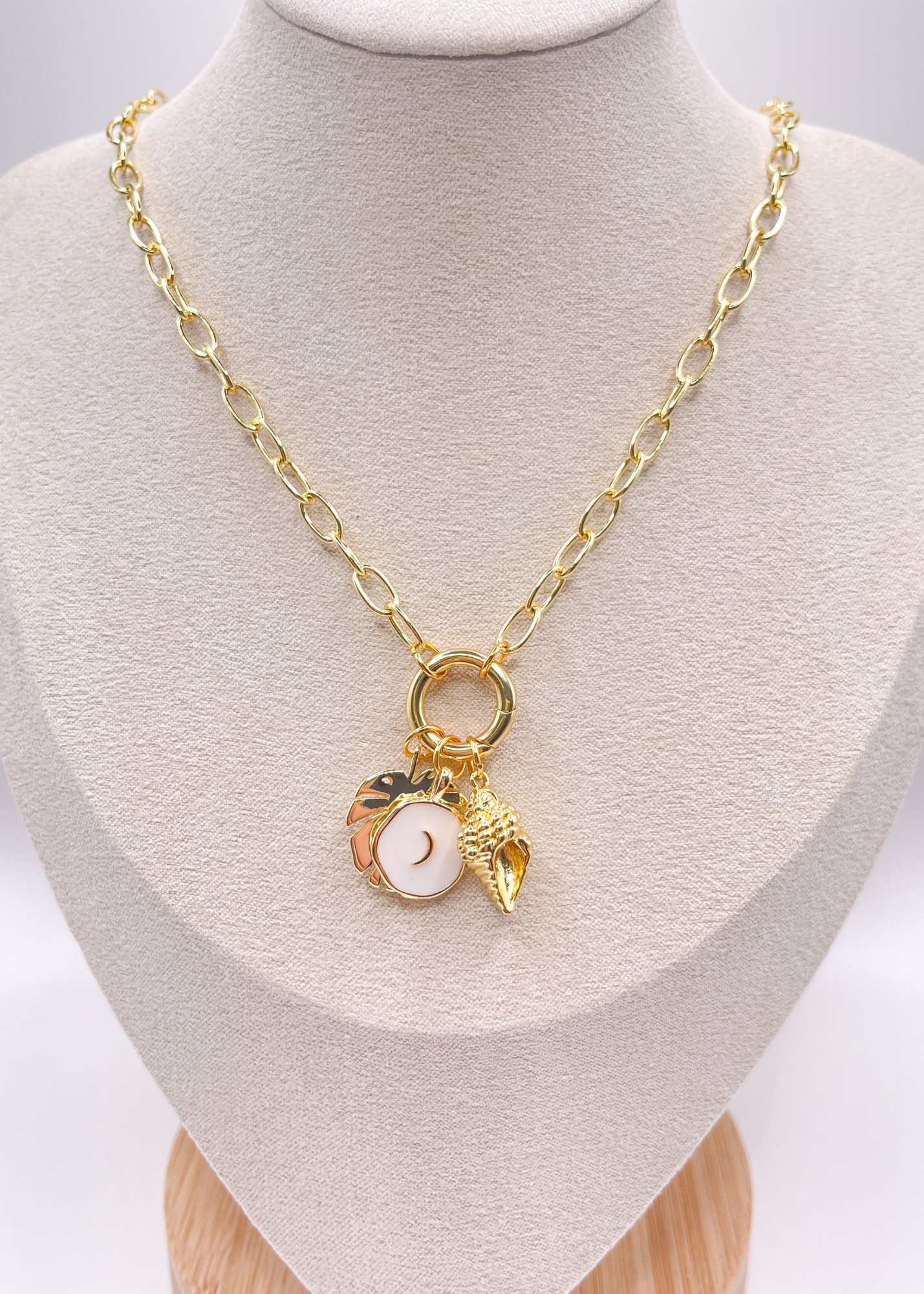 Carabiner Custom Charm Necklace