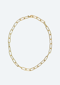 Large Paperclip Chain Necklace
