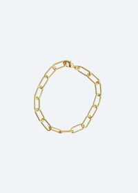 Large Paperclip Chain Bracelet