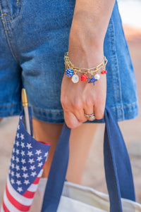 Large Paperclip Chain Bracelet
