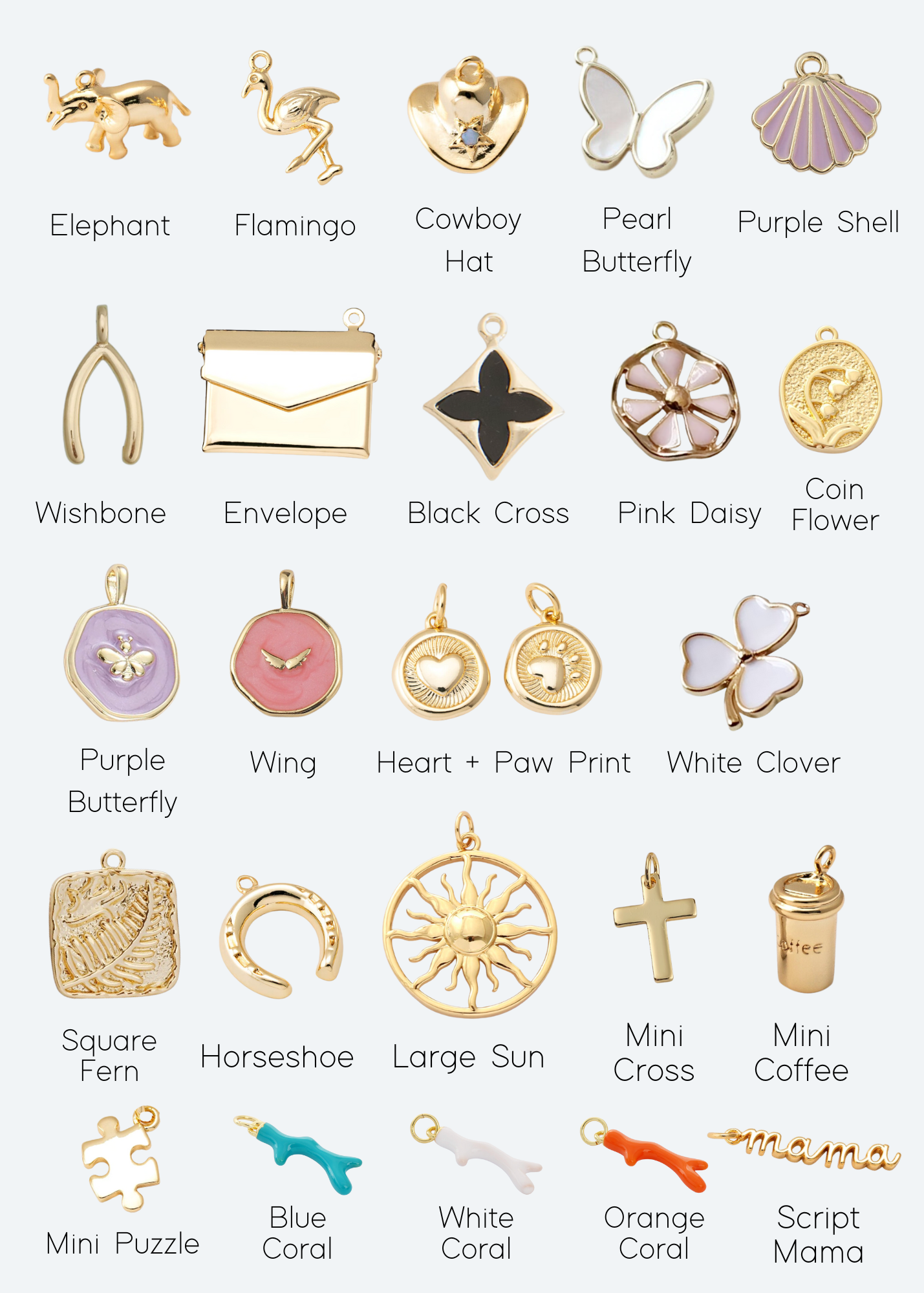 Custom Charm Necklace