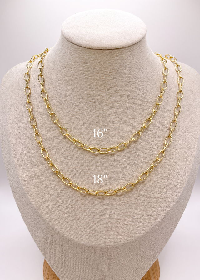 Oval Chain Necklace