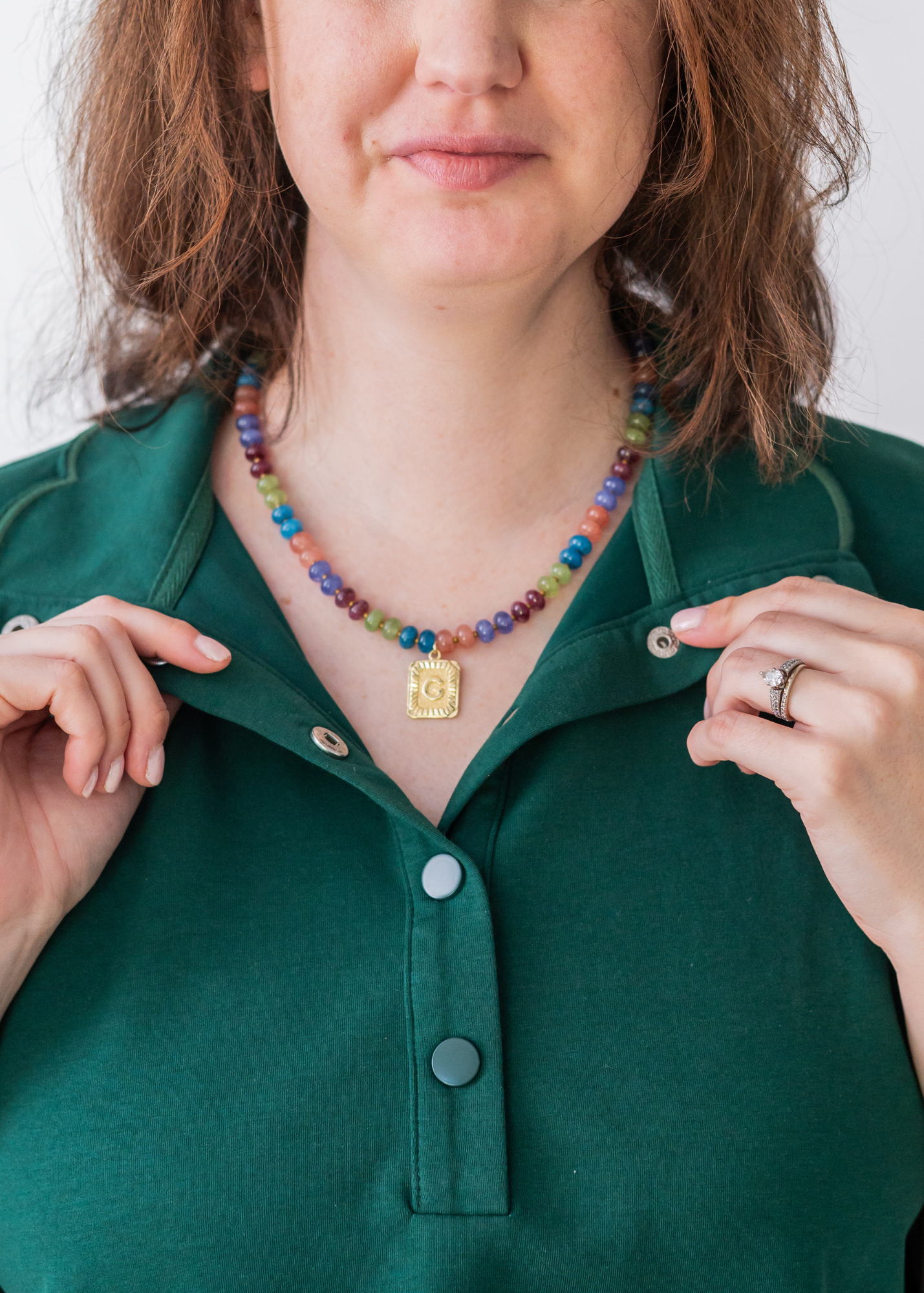 Preorder Letter Beaded Necklace