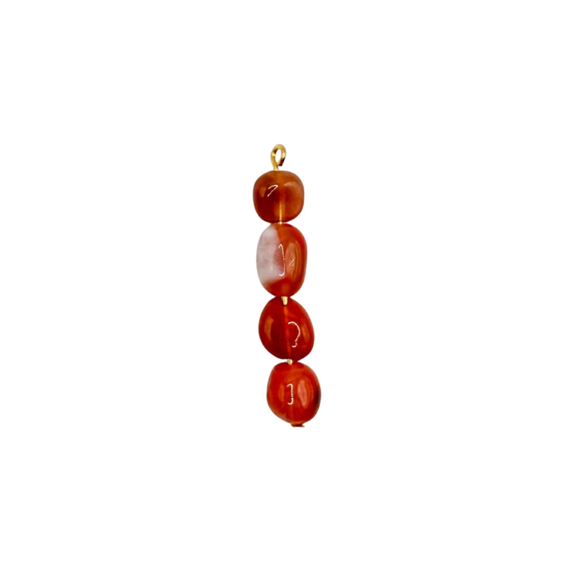 Red Aventurine Bead Charm