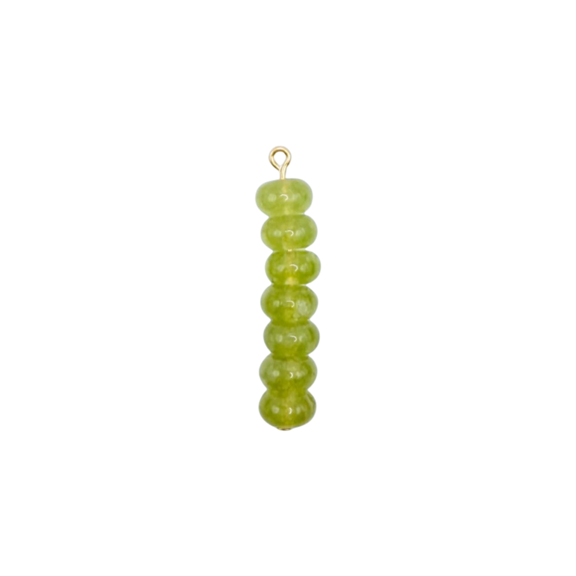 Green Bead Charm