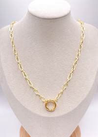 Carabiner Custom Charm Necklace